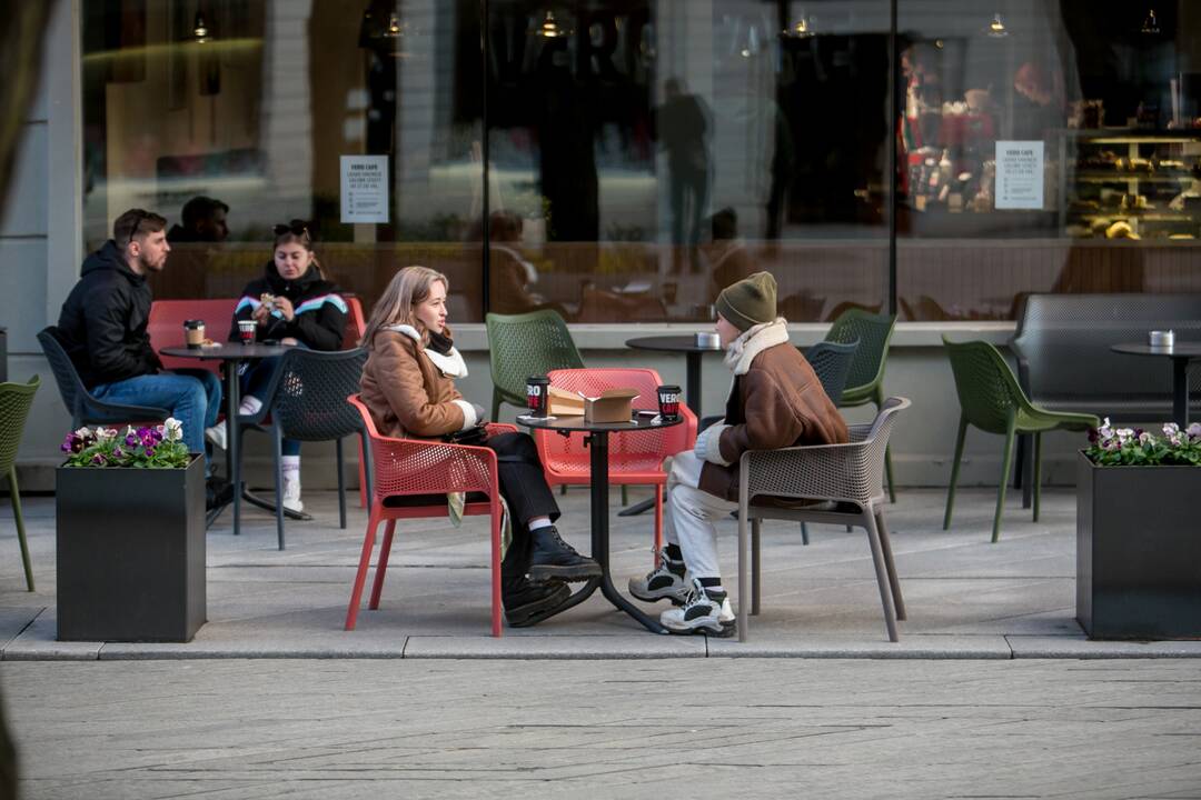 Šeštadienio vakaras Kauno centre
