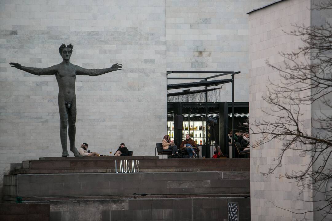 Šeštadienio vakaras Kauno centre