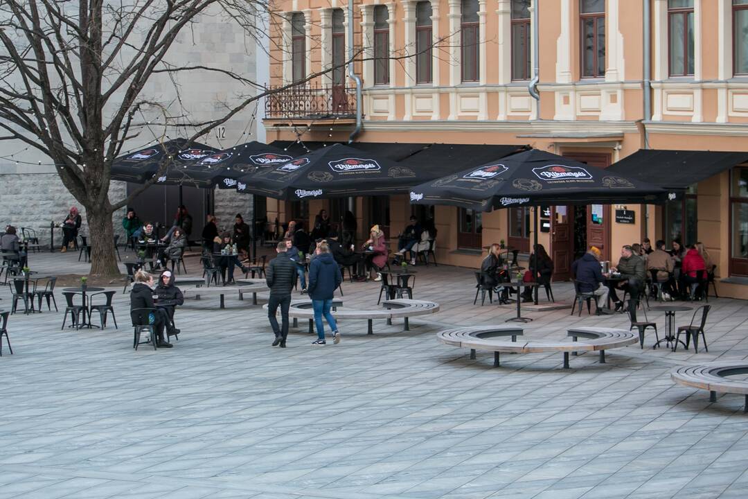 Šeštadienio vakaras Kauno centre