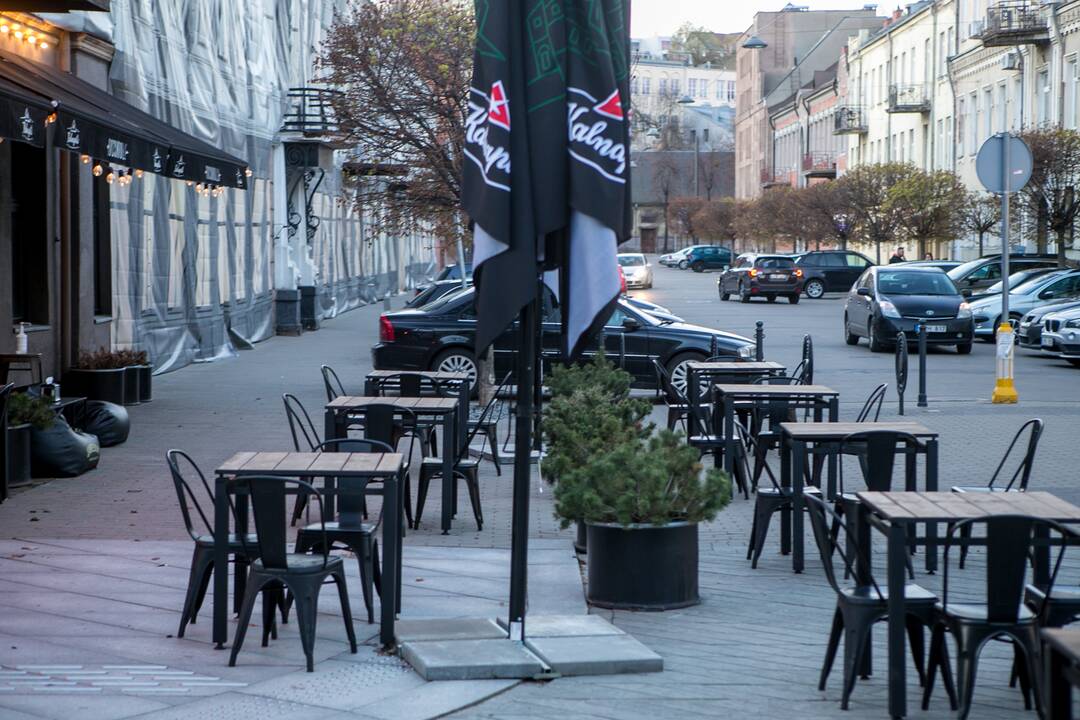 Šeštadienio vakaras Kauno centre