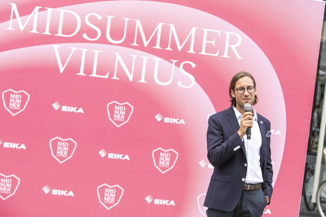 Festivalio „Midsummer Vilnius“ pristatymas
