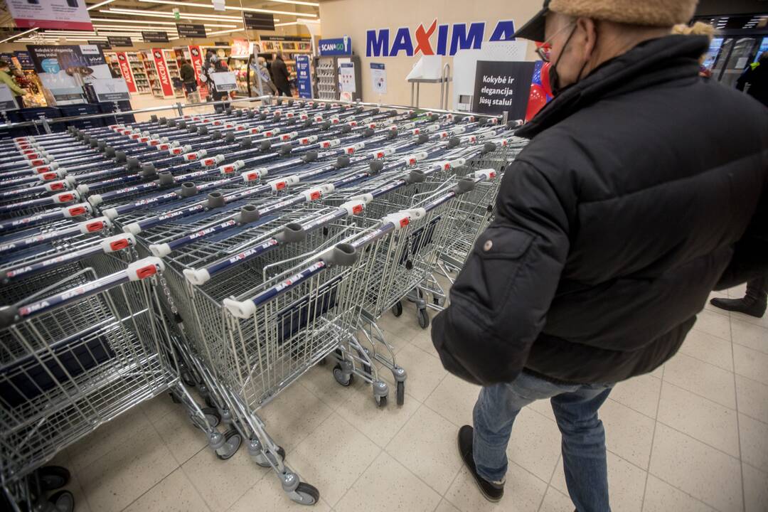 Pirkėjai plūsta į atnaujintą Aleksoto „Maximą“