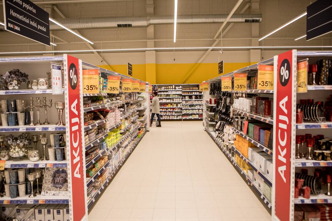 Pirkėjai plūsta į atnaujintą Aleksoto „Maximą“