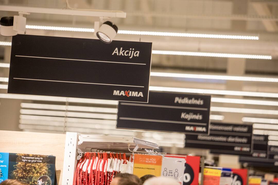 Pirkėjai plūsta į atnaujintą Aleksoto „Maximą“