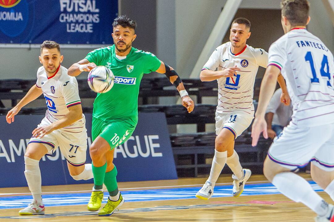 „K. Žalgiris“ – „Feldi Eboli“ 2:7 | UEFA Futsalo ČL