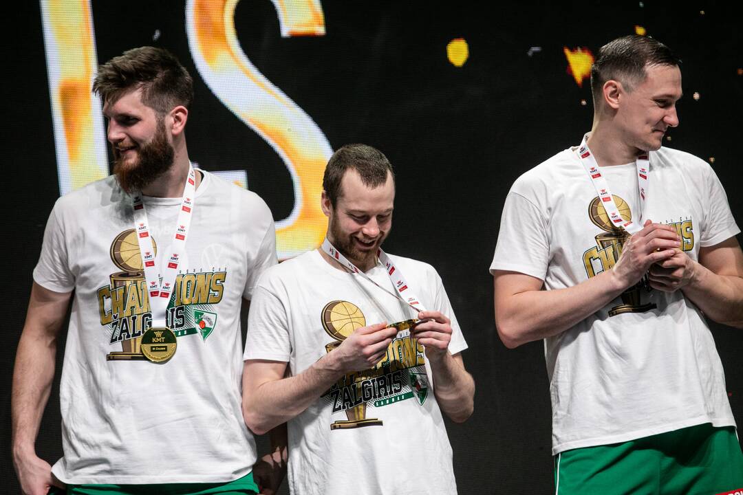 „Lietkabelį“ daužęs „Žalgiris“ – KMT čempionas