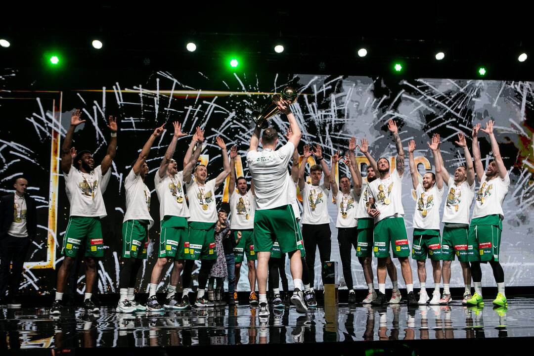 „Lietkabelį“ daužęs „Žalgiris“ – KMT čempionas