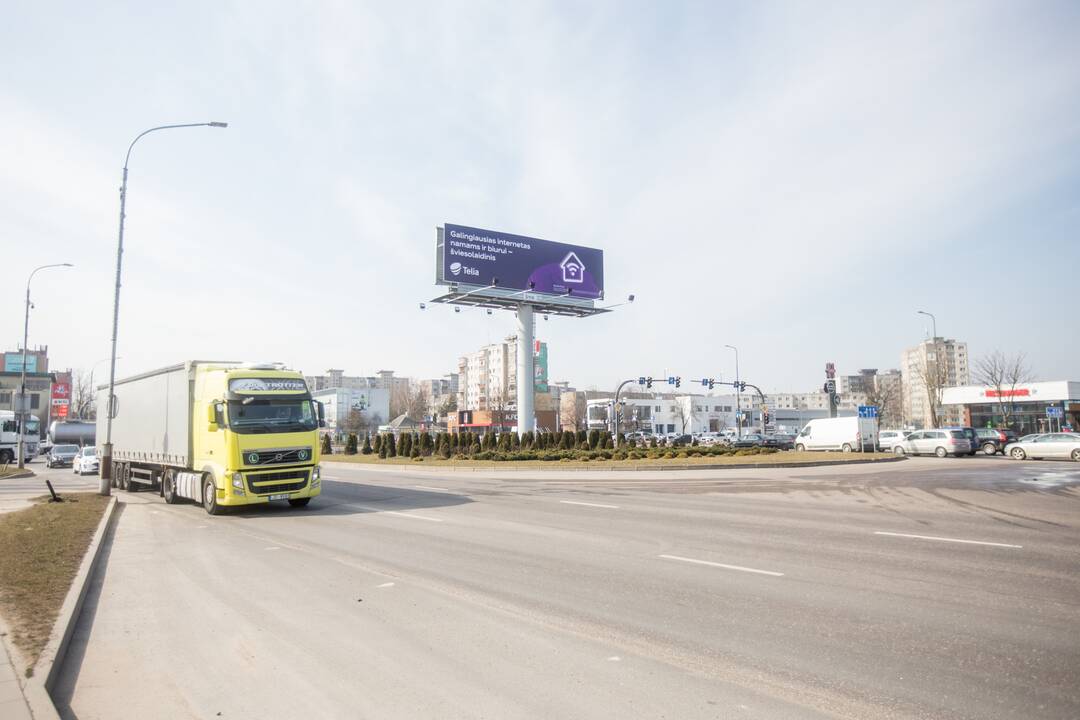 Judrioje Kauno sankryžoje jau džiugina krokai