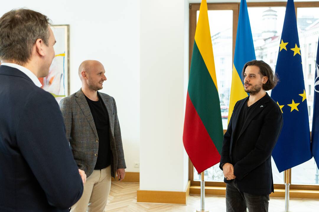 I. Šimonytė susitiko su startuolio „Nord Security“ įkūrėjais