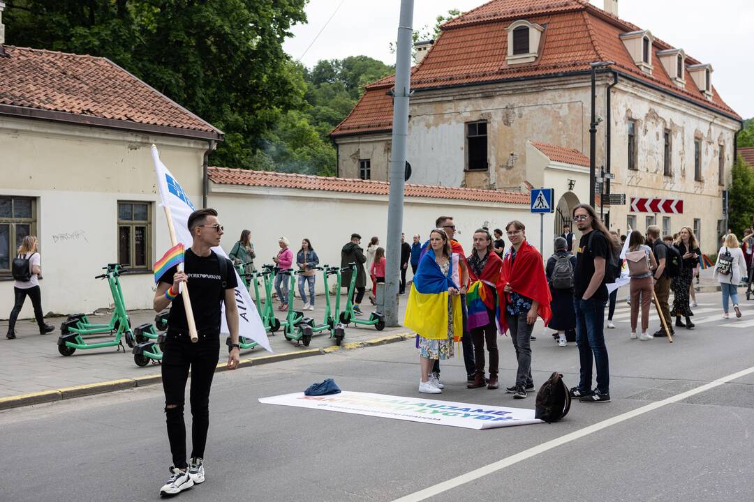 Vilniuje vyksta „Baltic Pride“ eitynės