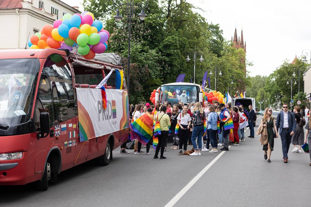 Vilniuje vyksta „Baltic Pride“ eitynės