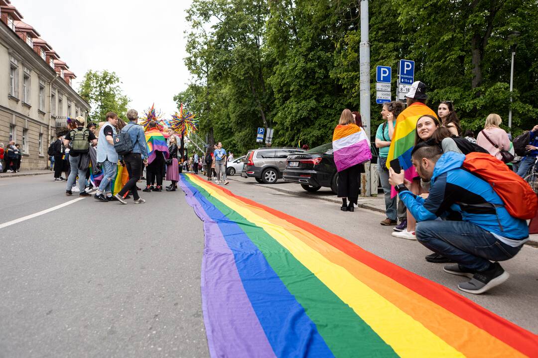 Vilniuje vyksta „Baltic Pride“ eitynės