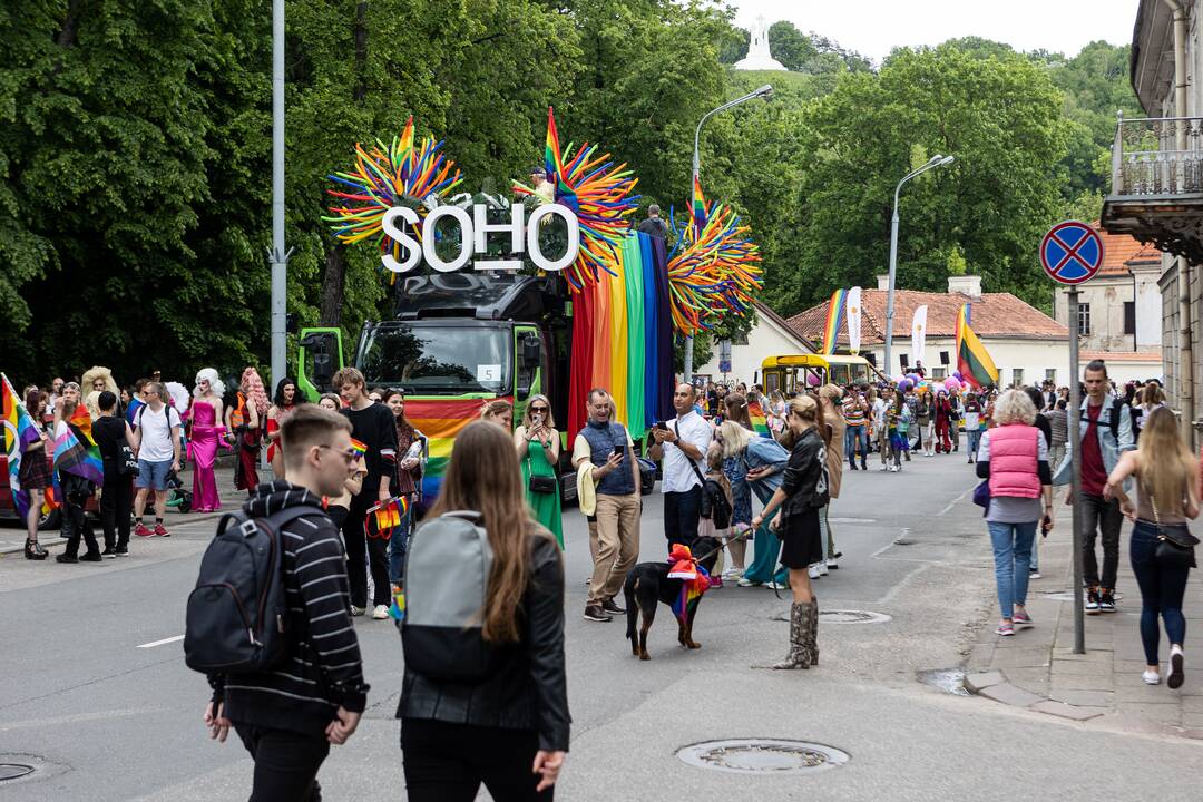Vilniuje vyksta „Baltic Pride“ eitynės