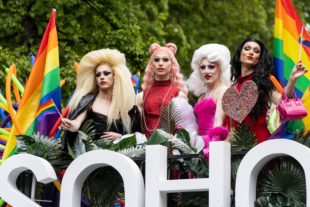 Vilniuje vyksta „Baltic Pride“ eitynės