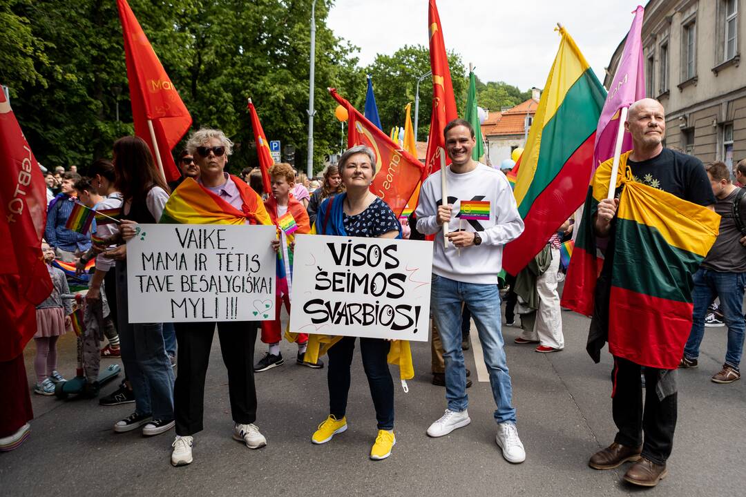 Vilniuje vyksta „Baltic Pride“ eitynės