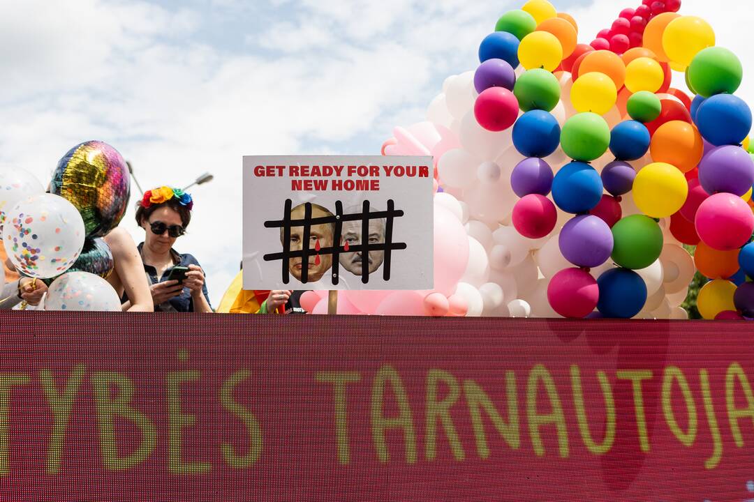 Vilniuje vyksta „Baltic Pride“ eitynės