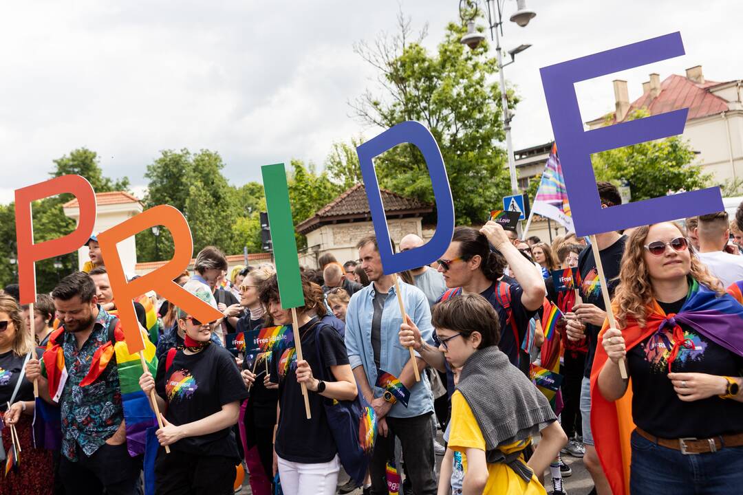 Vilniuje vyksta „Baltic Pride“ eitynės
