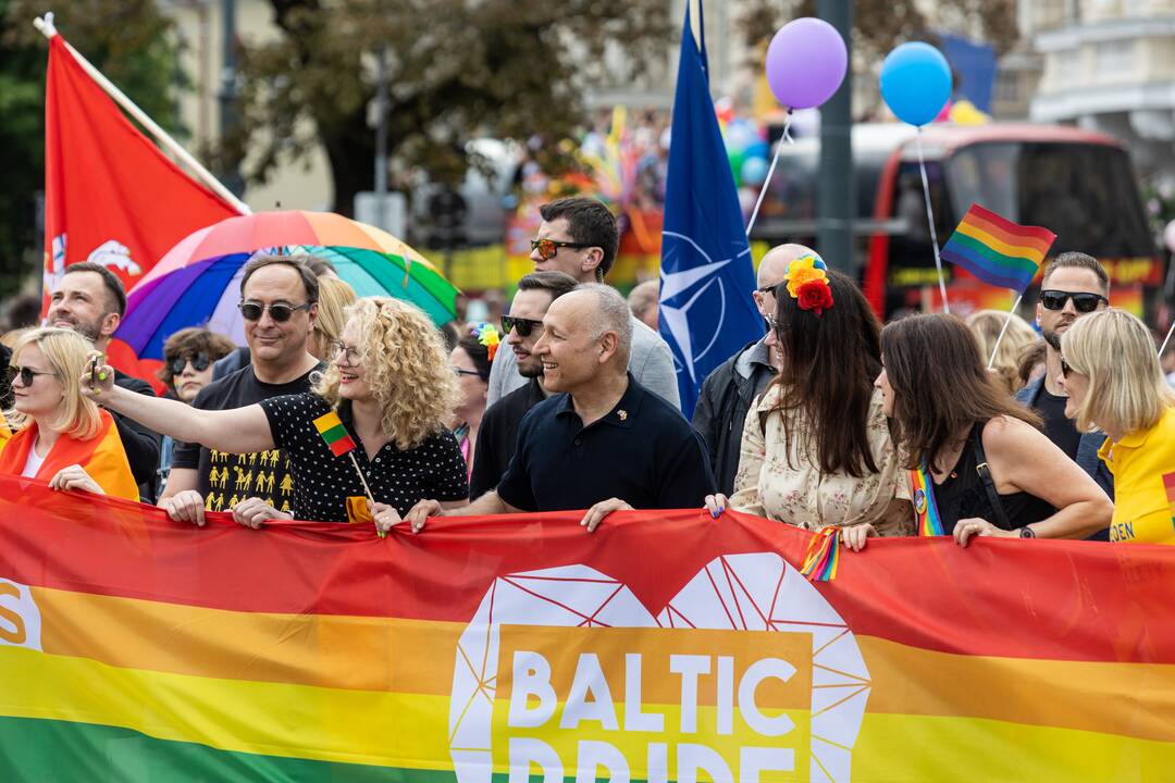 Vilniuje vyksta „Baltic Pride“ eitynės