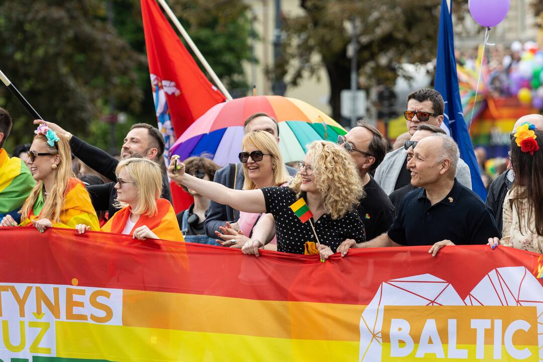 Vilniuje vyksta „Baltic Pride“ eitynės
