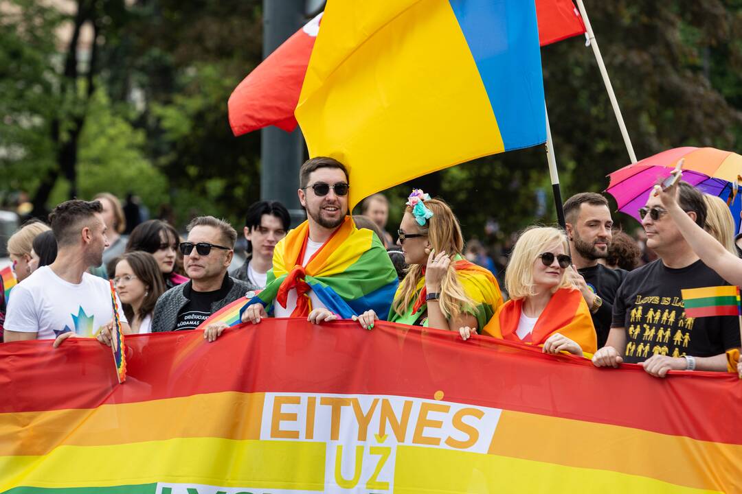Vilniuje vyksta „Baltic Pride“ eitynės