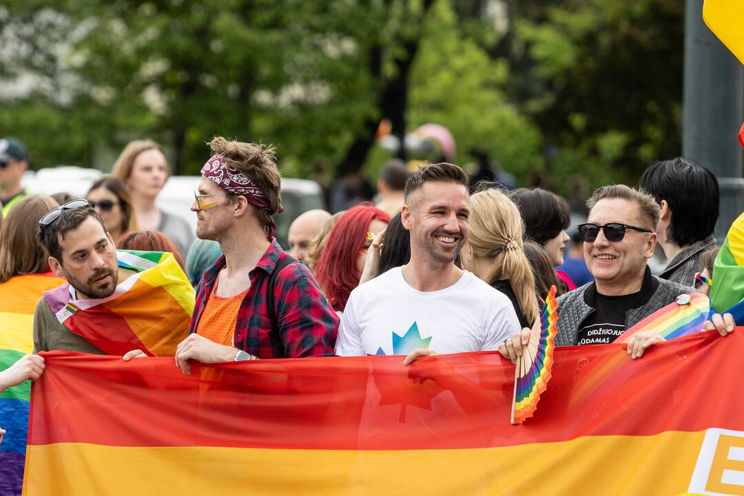 Vilniuje vyksta „Baltic Pride“ eitynės