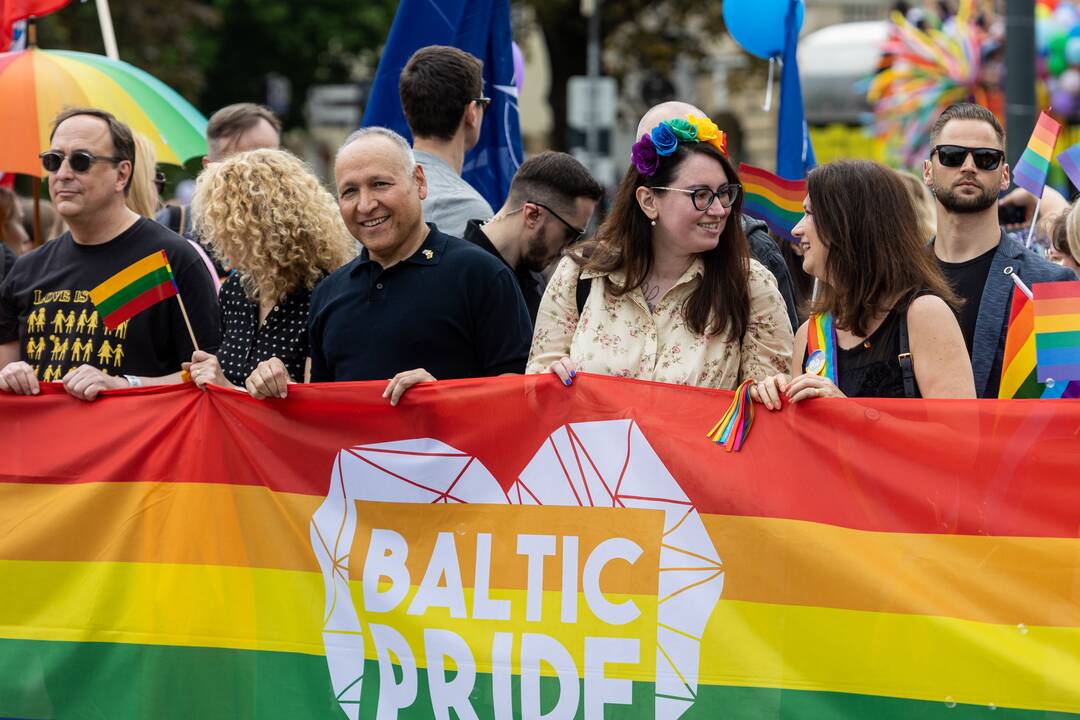 Vilniuje vyksta „Baltic Pride“ eitynės