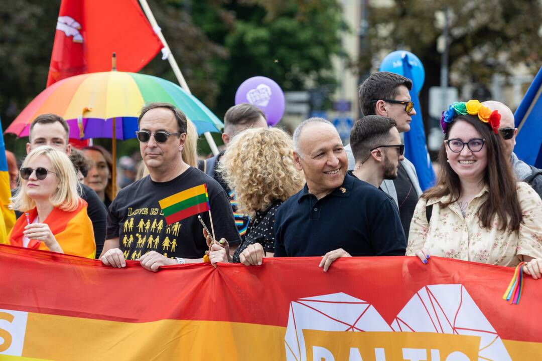 Vilniuje vyksta „Baltic Pride“ eitynės