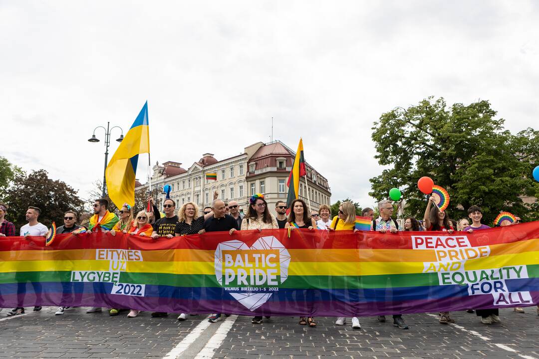 Vilniuje vyksta „Baltic Pride“ eitynės