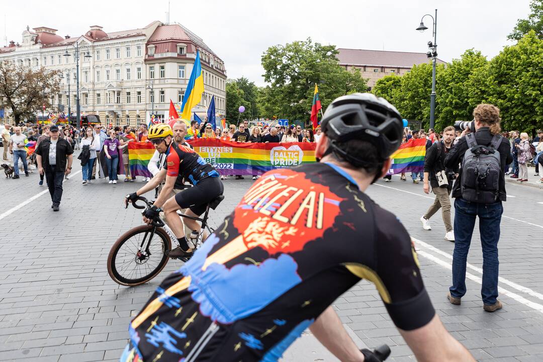 Vilniuje vyksta „Baltic Pride“ eitynės