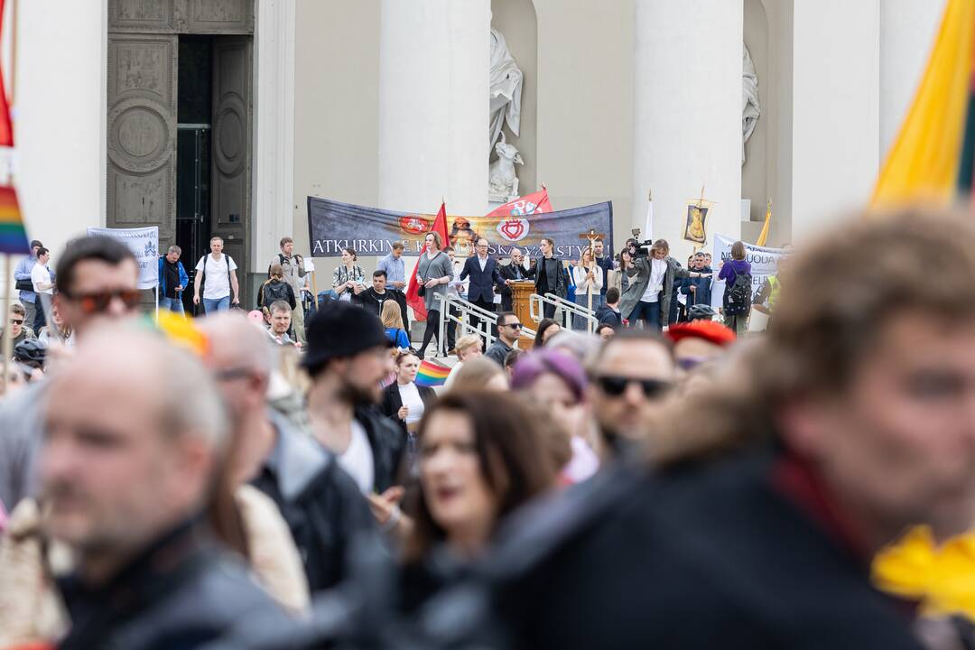 Vilniuje vyksta „Baltic Pride“ eitynės