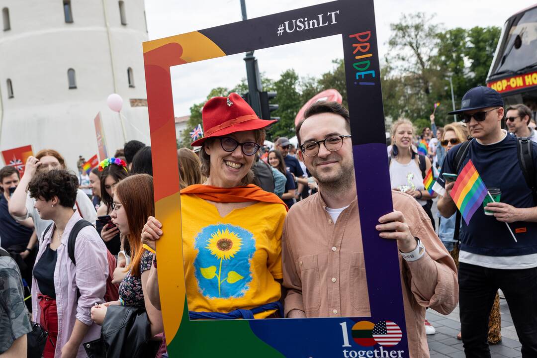 Vilniuje vyksta „Baltic Pride“ eitynės
