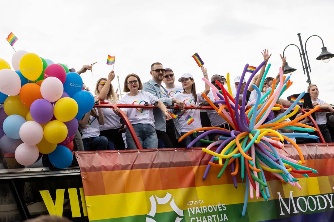 Vilniuje vyksta „Baltic Pride“ eitynės