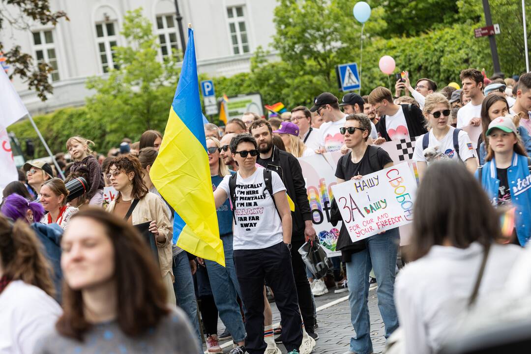Vilniuje vyksta „Baltic Pride“ eitynės