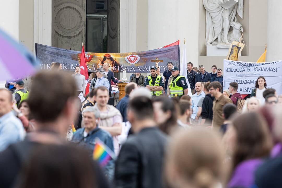Vilniuje vyksta „Baltic Pride“ eitynės