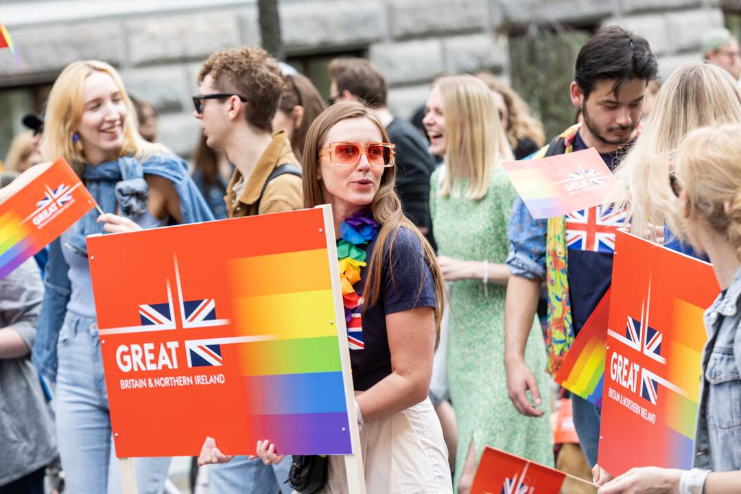 Vilniuje vyksta „Baltic Pride“ eitynės