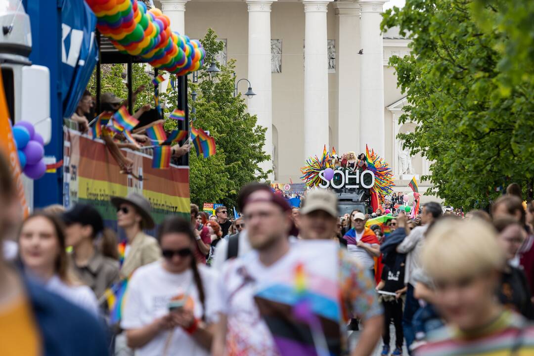 Vilniuje vyksta „Baltic Pride“ eitynės