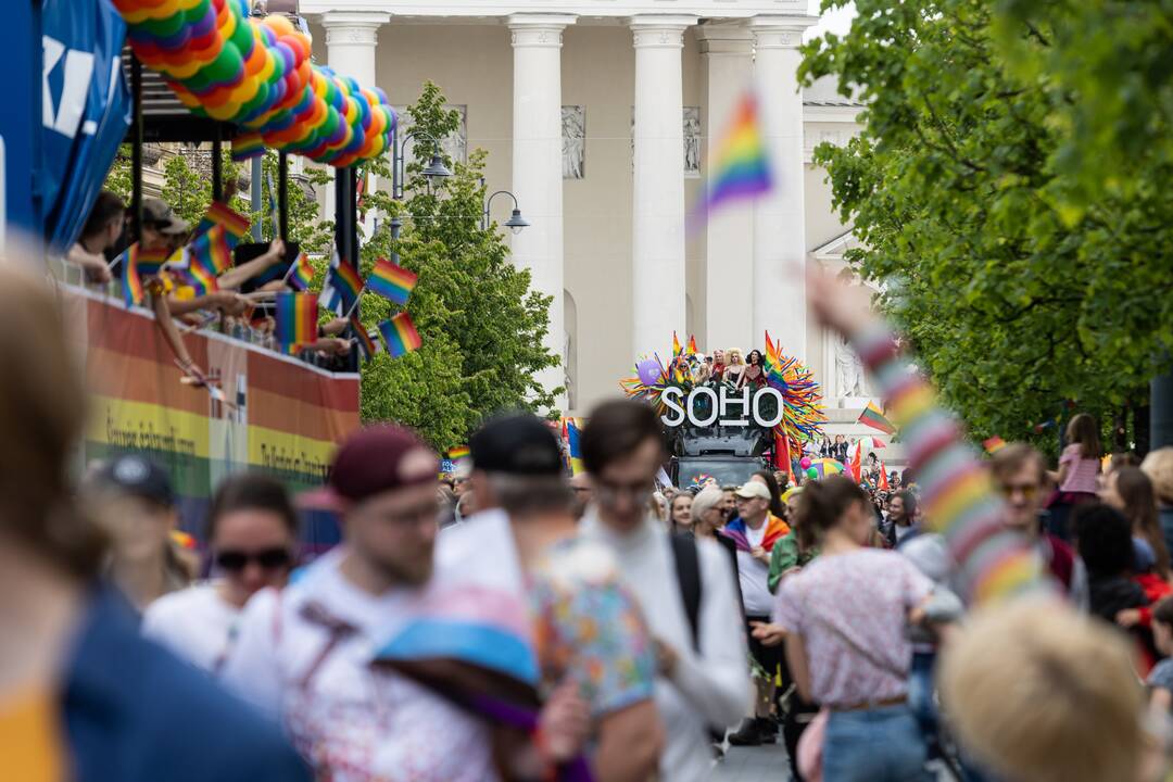 Vilniuje vyksta „Baltic Pride“ eitynės