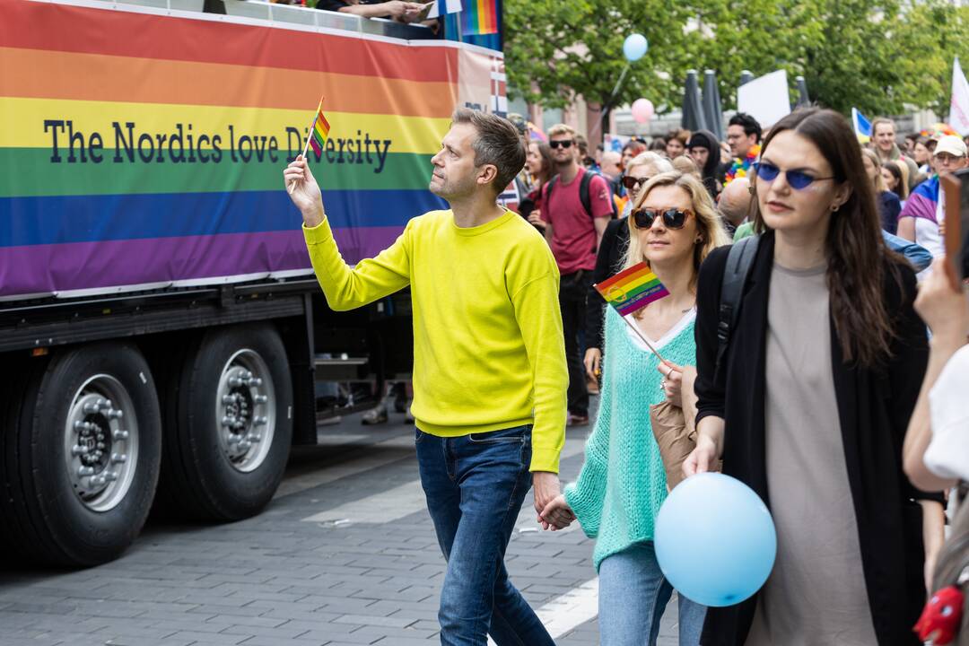 Vilniuje vyksta „Baltic Pride“ eitynės