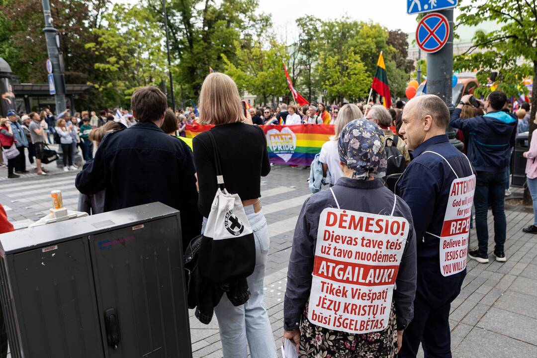 Vilniuje vyksta „Baltic Pride“ eitynės