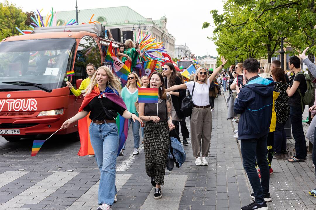 Vilniuje vyksta „Baltic Pride“ eitynės