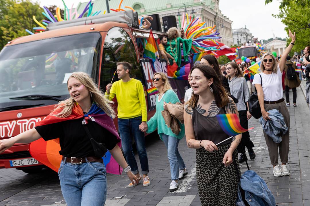 Vilniuje vyksta „Baltic Pride“ eitynės