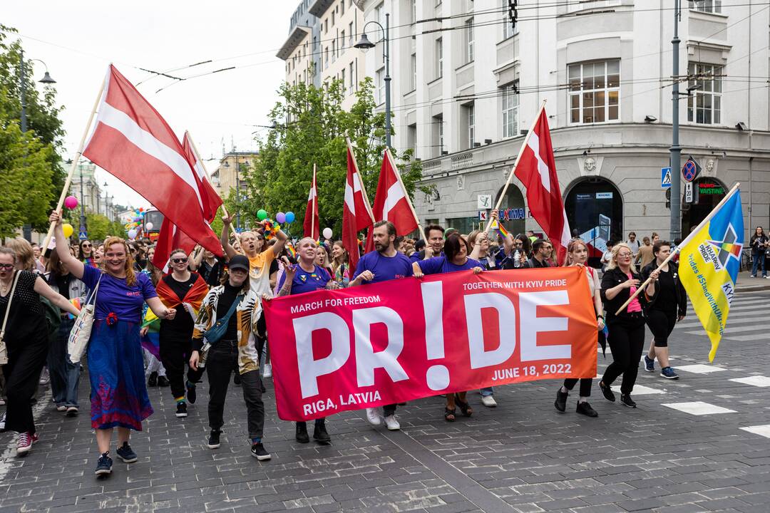 Vilniuje vyksta „Baltic Pride“ eitynės