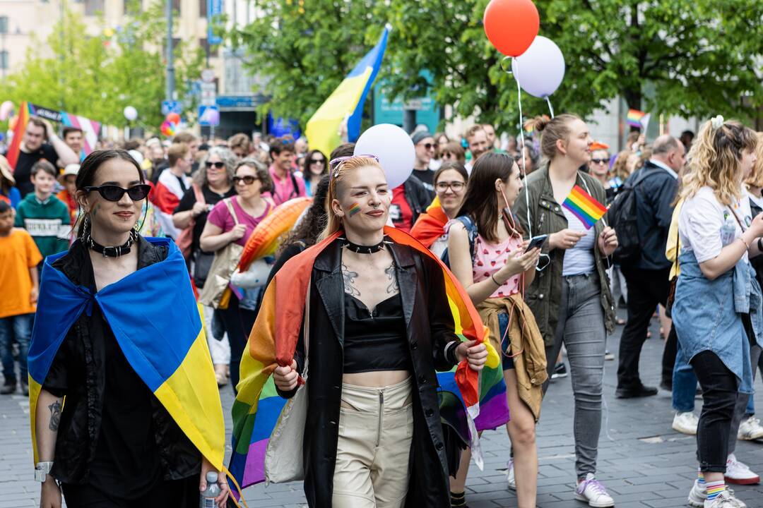 Vilniuje vyksta „Baltic Pride“ eitynės