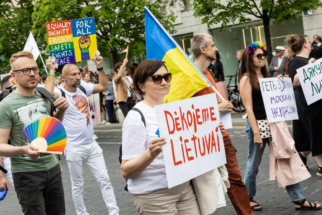 Vilniuje vyksta „Baltic Pride“ eitynės