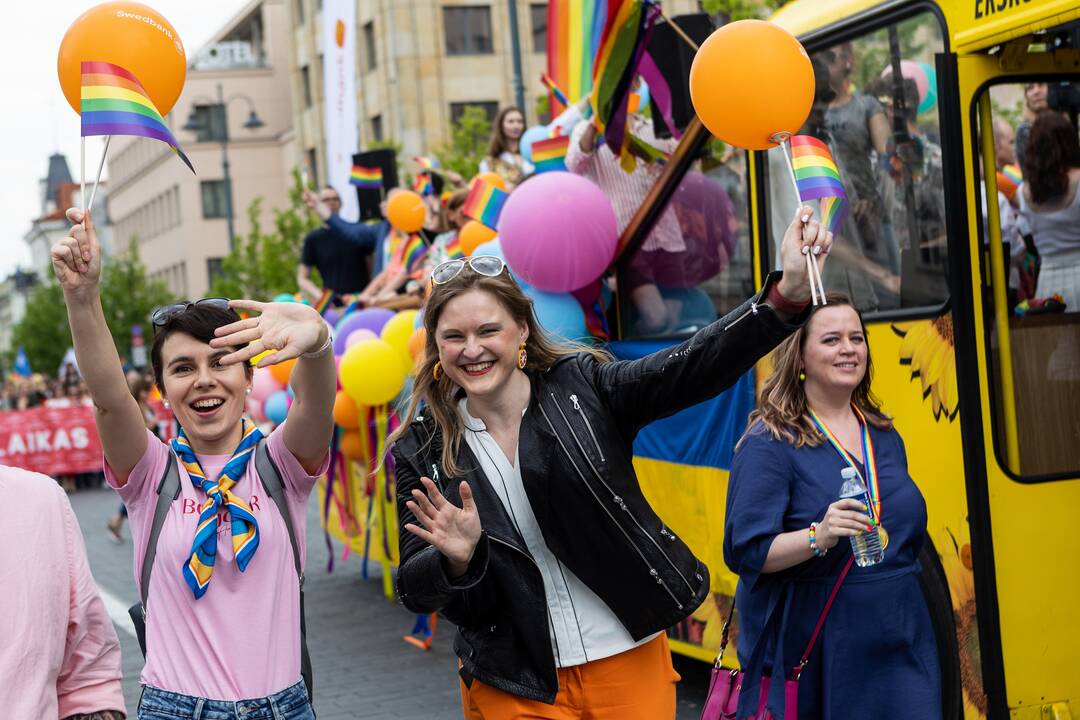 Vilniuje vyksta „Baltic Pride“ eitynės