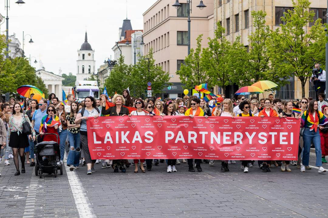 Vilniuje vyksta „Baltic Pride“ eitynės