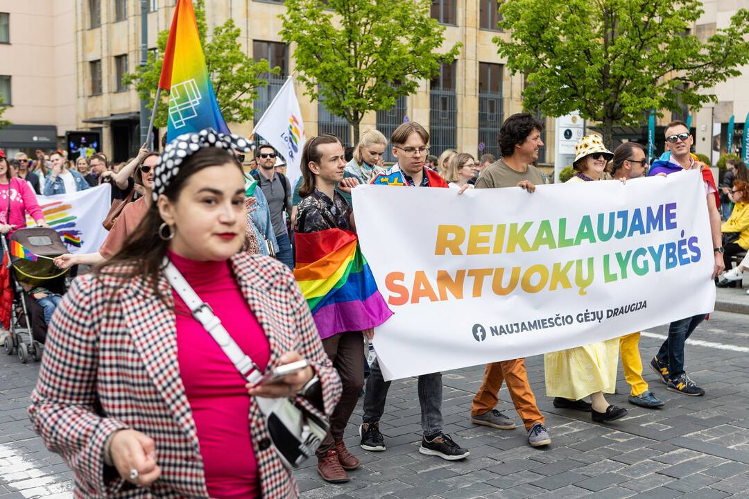 Vilniuje vyksta „Baltic Pride“ eitynės