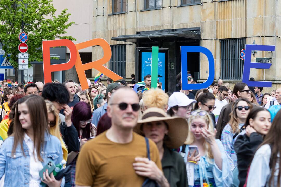 Vilniuje vyksta „Baltic Pride“ eitynės