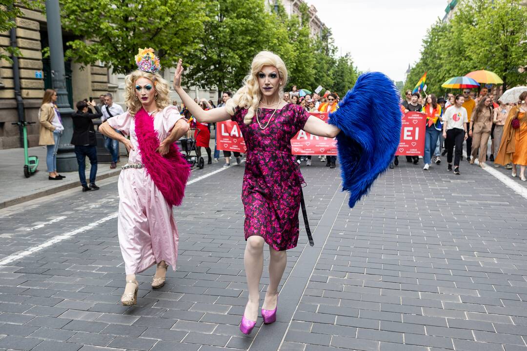 Vilniuje vyksta „Baltic Pride“ eitynės