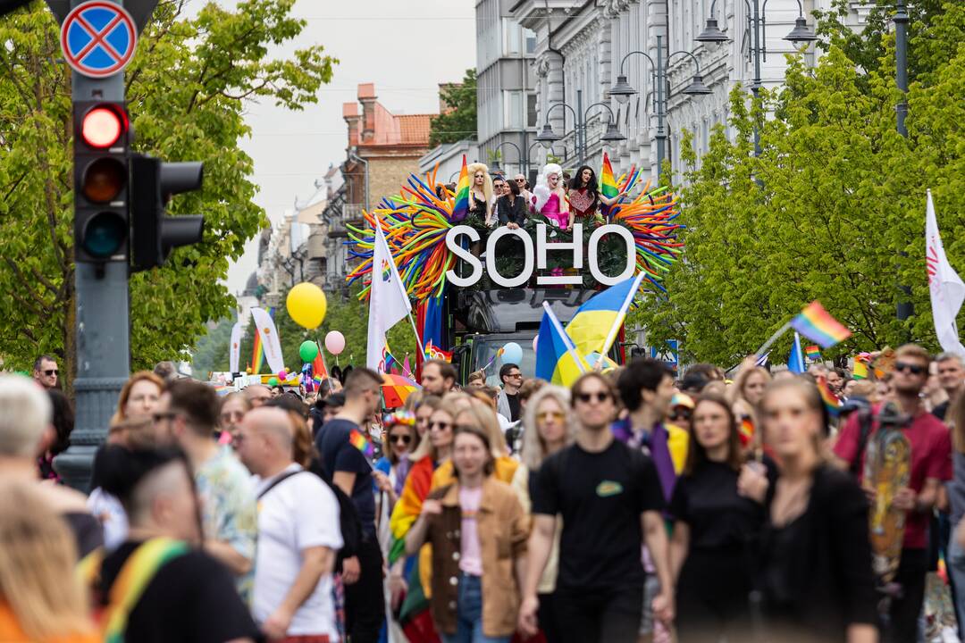 Vilniuje vyksta „Baltic Pride“ eitynės